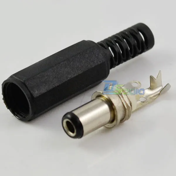 

High Qualityshort 5.5 x 2.5 mm DC Power cable Male Plug Connector Adapter Plastic black Head
