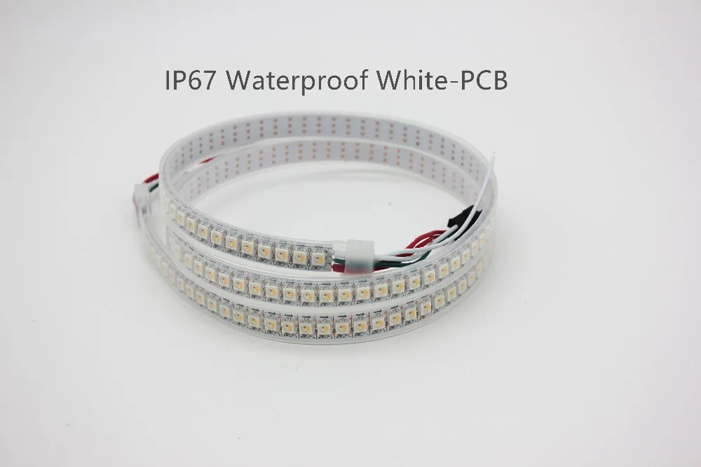 1mX Адресуемая SK6812 RGBW RGBNW RGBWW 4 в 1 Светодиодная лента DC5V вход 144 пикс./м 5050