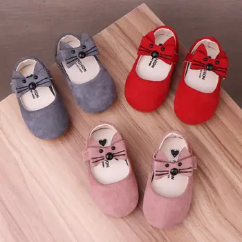 

Fashion Girls Shoes 2019 Summer Sandals Newborn Girls Cartoon Leather Shoes Soft Sole Shoe Suede Bow Small Shoes niechodki A1