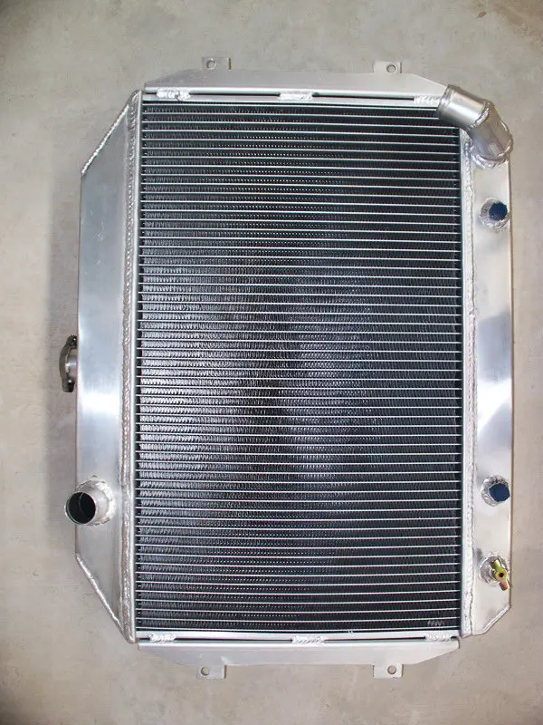 Новый 3 рядный алюминиевый гоночный радиатор AT & MT для Nissan/Datsun 240Z/260Z 1970 1975 71 72 73 74