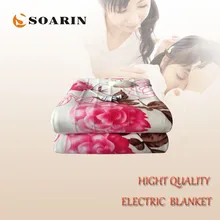 SOARIN электрическое одеяло плюшевое электрическое нагревательное одеяло 220 В матрас с подогревом 180*200 грелки для тела ковры с подогревом Электрический матрас