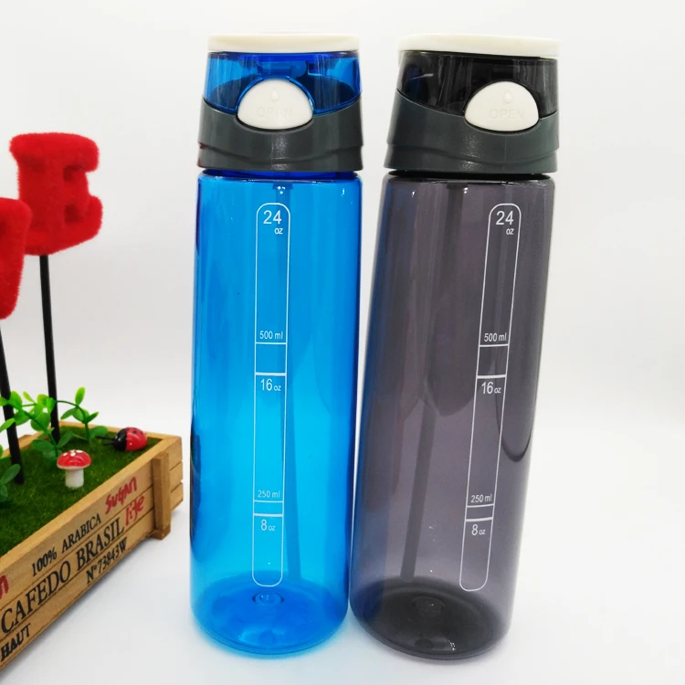 700ml Tritan Large Capacity Pp Water Bottle Straw Handy Space Bpa Free