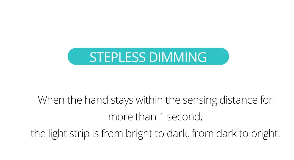 Dimmable Hand Sweep Sensor Switch 5A DC 12V24V Motion Sensor Light Switch Hand Waving On Off Dimmer Switches DIY for LED Strip (4)