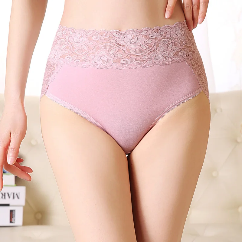 

Add fertilizer to increase fat MM modal lace solid color sexy high waist ladies underwear free shipping