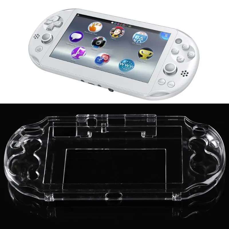 Тонкий жесткий прозрачный защитный чехол для Sony PS Vita PSV 2000|Чехлы| |