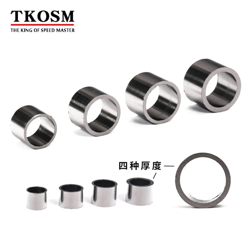 

TKOSM 35mm 42mm 45mm 48mm Exhaust Pipe Graphite Gasket to Muffler Silencer Gasket Connector Motorcycle Dirt Pit Bike Accessories