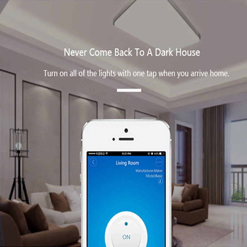 Itead Sonoff Basic R2 Wifi DIY умный беспроводной пульт дистанционного управления Domotica Licht модуль контроллера Werk met Alexa Google Home eWeLink