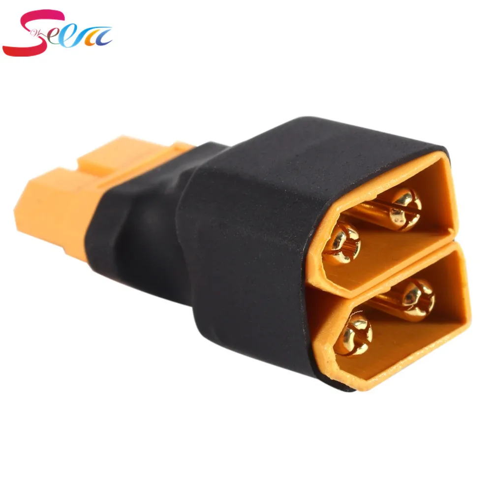 Hot 1 Pcs XT60 Parallel Adapter Converter Connector Cable Lipo Battery