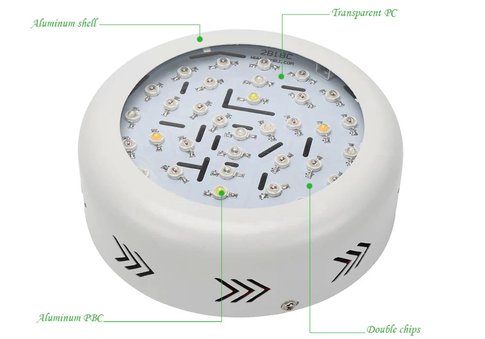 UFO светодиодный светильник для выращивания, полный спектр, 360 Вт, фитоламп, гидропоники, двойной чип, Фито лампа для цветов, овощей, саженцев, теплиц
