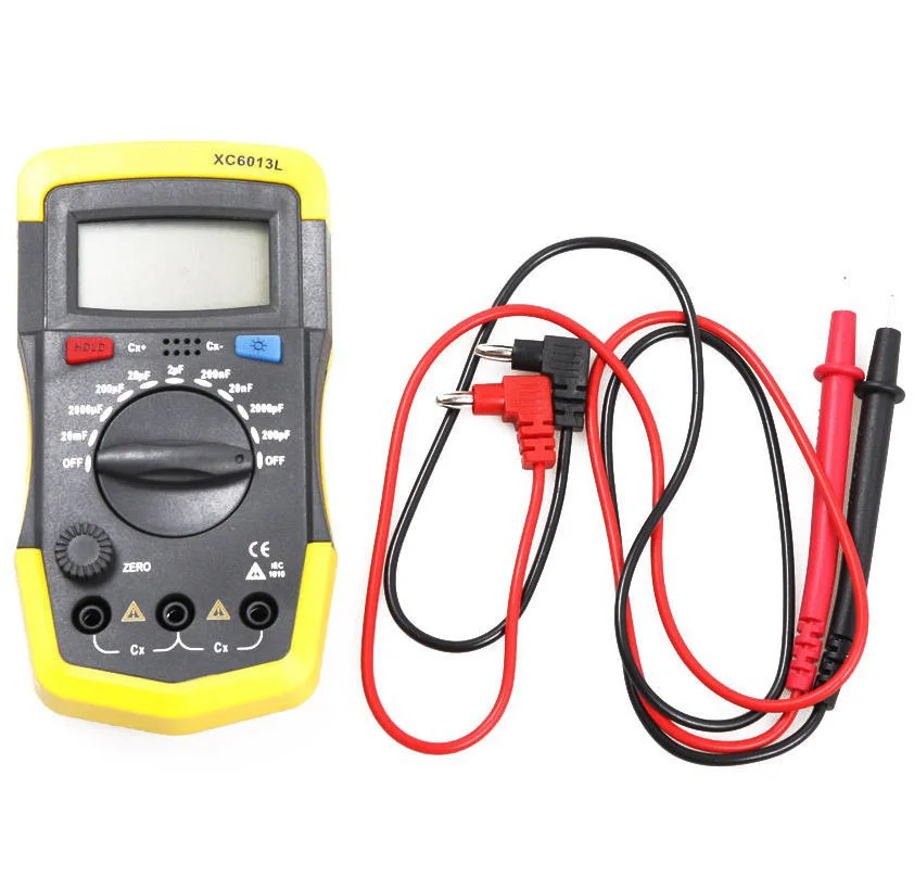 

Multimeter LCD Digtital Meter XC6013L Capacitance Capacitor Tester mF uF Circuit Gauge Capacitance Meter Tester Multimeter