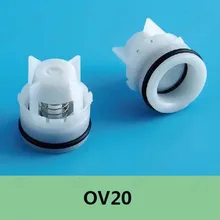 OV20 без возврата душ пластиковый запорный клапан ABS обратный клапан односторонний контроль воды пластиковый клапан