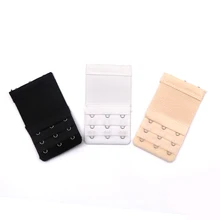 Шт. 5 шт. бюстгальтер удлинитель эластичный 3 крючка 3 ряда мягкий бюстгальтер расширение ремень нижнее белье, бюстгальтер без лямок группа расширители Замена интимные аксессуары