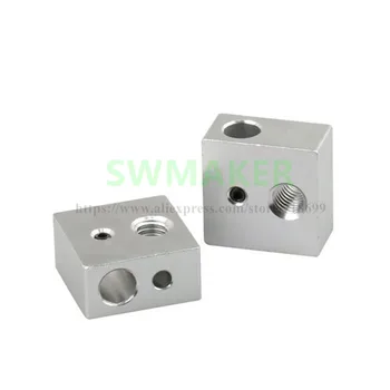 

heating block for Anet / MK7 MK8 special extruder, print head, heating aluminum heater block 20x20x10mm
