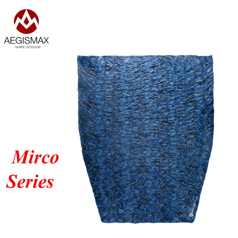 

2018 new arrival of Aegismax MICRO/ MOCRO Long autumn and Spring white duck down sleeping bag