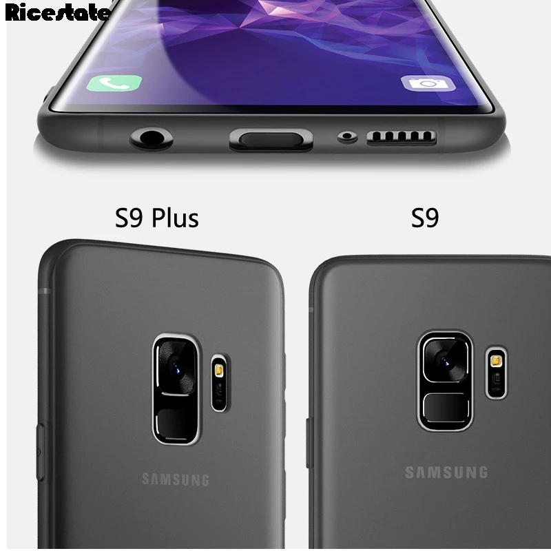 wallet cases For Samsung Galaxy S9 S9 Plus S10E S10 Plus 0.8mm Ultra Thin Matte Plastic Back Cover Case for Samsung S9 Plus Fashion Case mobile pouch waterproof