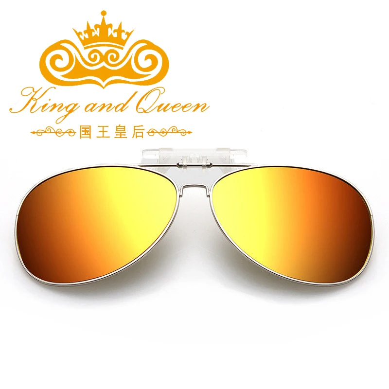 2016 Eyeglasses Polarized Clip on Sunglasses 3025 TAC Polaroid Lens Men Women Mirror Clip Sun Glasses