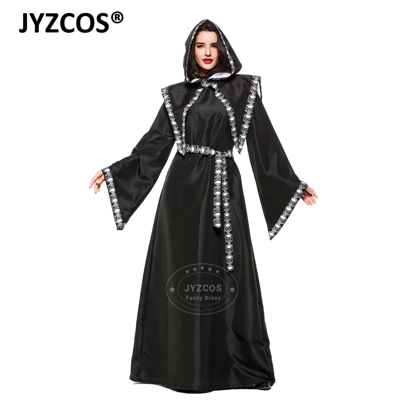 JYZCOS Adult Death Scythe Cosplay Costume Wizard Costumes (5)