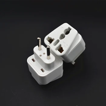 

5Pcs European EU plug socket Power Wall Travel Converter Adapter Household Plugs Power Adapter US UK AU to EU Travel plug
