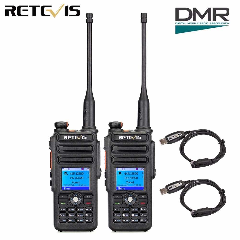 Retevis RT82 Dual Band 3000CH IP67 Waterproof DMR Walkie-Talkie DCDM with GPS Retevis RT82 Dual Band 3000CH IP67 Waterproof DMR Walkie-Talkie DCDM with GPS