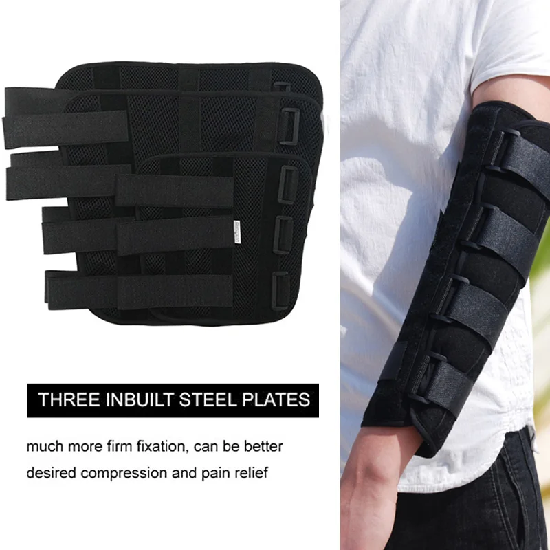 

1Pcs Adjustable Elbow Arm Splint for Band Strap Protector Elbow Support Pads Sports Elbow Joint Recovery Equipment Adults Kids