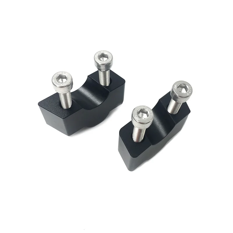 Motorcycle Modified Handlebar Handle bar Risers Height up Adapters 30MM for Kawasaki ER-6N ER 6N ER-6F Ninja 650 12-16  Z650 17 (3)