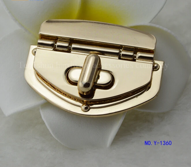 Free shipping bag lock (10 pieces/lot) high grade leather ladies