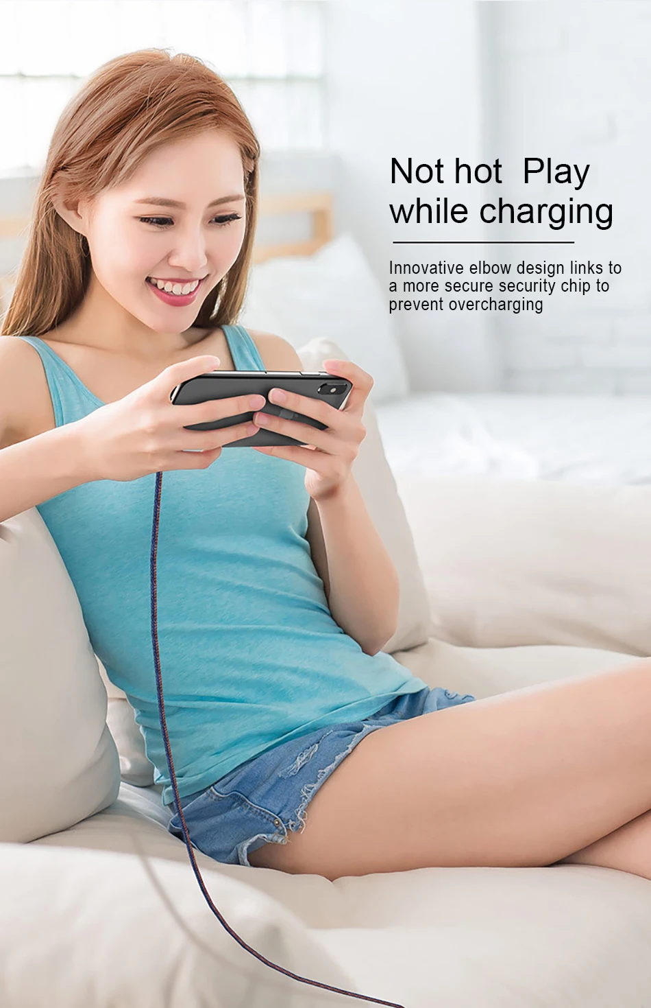 NOHON 90 Degree Fast Charging Data Cable Lighting For iphone XS MAX X XS XR 8 7 6S 6 5S 5C 5 Plus Phone Long Charger Cord 1M 2M (8)