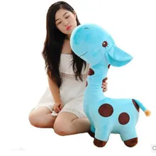 Большая 70 см милая плюшевая игрушка жираф мультяшная кукла "Жираф", Рождественский подарок b4596