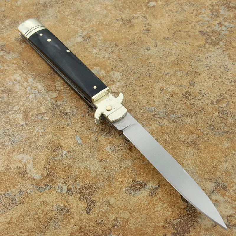 FBIQQ " дюймов акрил ручка итальянский Крестный отец стилет 440C ...