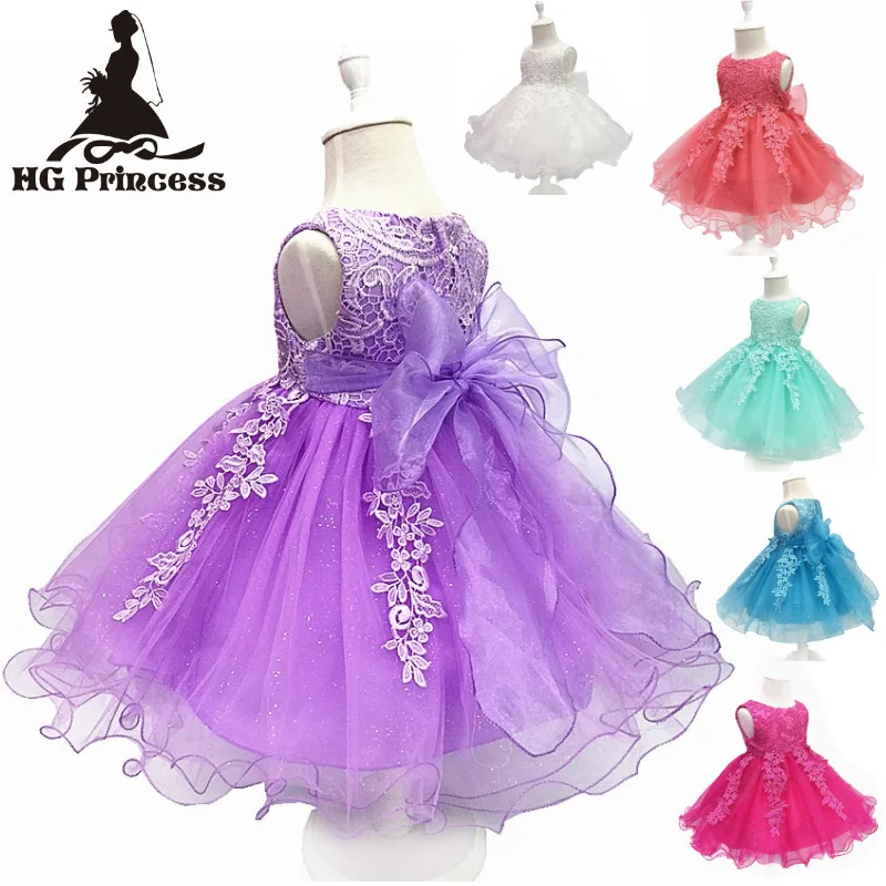 

baby dress for girls dresses baby clothing baptism 1st Birthday Dresses For Girls kids vestido infantil robe bebes fille 2018