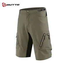 Мужские спортивные велосипедные свободные шорты от Outto для поездок на горном велосипеде, горнолыжного спорта, дышащие шорты для велоспорта