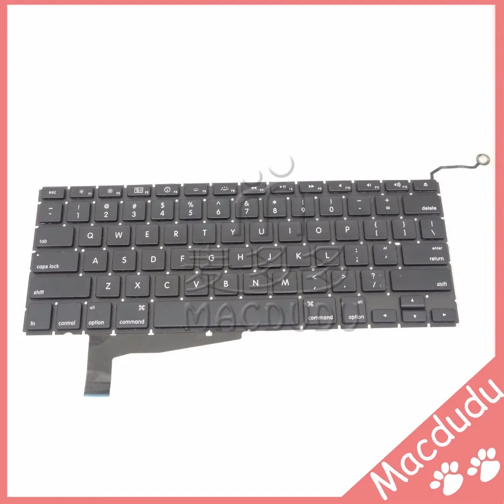 

New US Keyboard + Keyboard Screws For 15.4" MacBook Pro A1286 2008 *Verified Supplier*