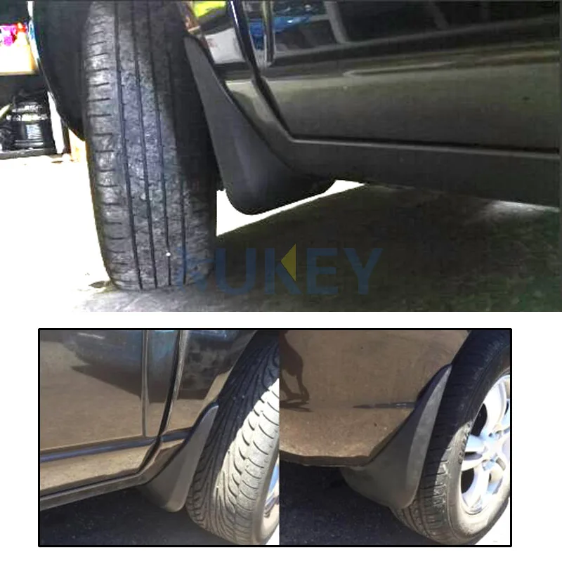 4 шт. для Kia Sportage w/o обшивки 2004 2005 2006 2007 2008 2009 2010 брызговики аксессуары|flaps splash