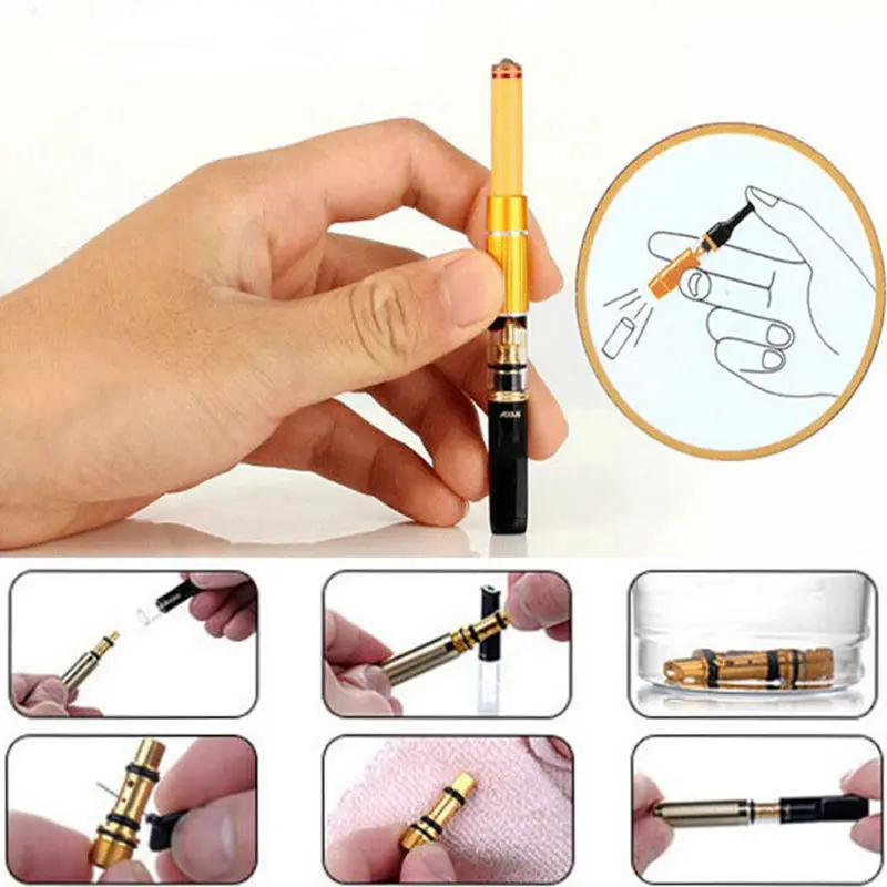 

Smoking Pipes Super Cleaning Reusable Tobacco Cigarette Filter Reduce Tar Holder Stone Reusable Clean Reduce Tar Smoke