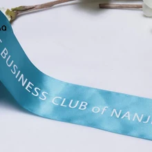 Логотип личного брэнда printesatin ленты имя печать Свадебная подарочная упаковка волос декоративные ленты