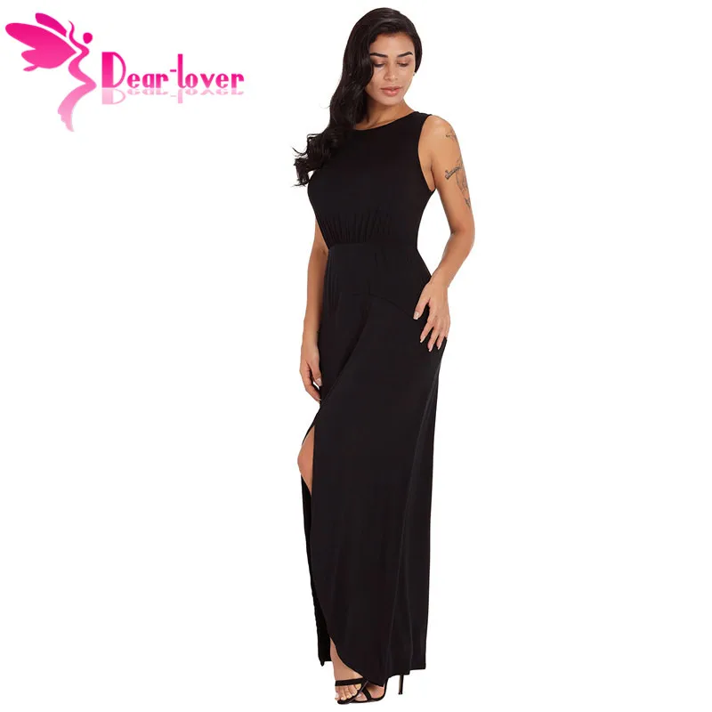 Black-Front-Slit-Sleeveless-Maxi-Dress-LC610130-2-27979-153974