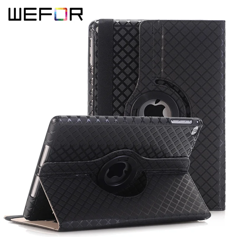 cover for apple air 2 6 pu leather flip smart stand 360 rotating screen cover for apple air 2 6 pu leather flip smart stand 360 rotating screen