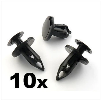 

10x For Audi 8mm Push Fit Rivets for Engine Undertray, Splash Guards Shields 8E0825267