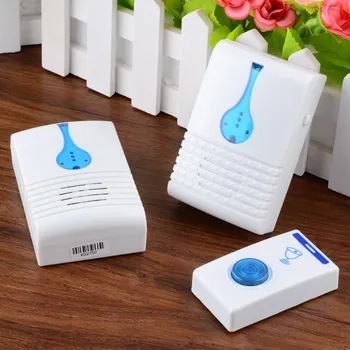 

Wireless Remote Control Transmitter + Receivers Doorbell Set Home Music Doorbell Remote Doorbell