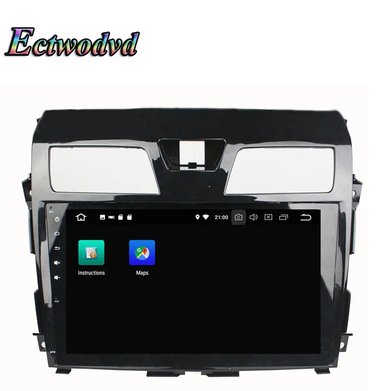 Clearance Ectwodvd Octa Core 4G RAM 64G ROM Android 9.0 Car Multimedia DVD Player GPS HeadUnit for Nissan Tenna 2013 2014 2015 3