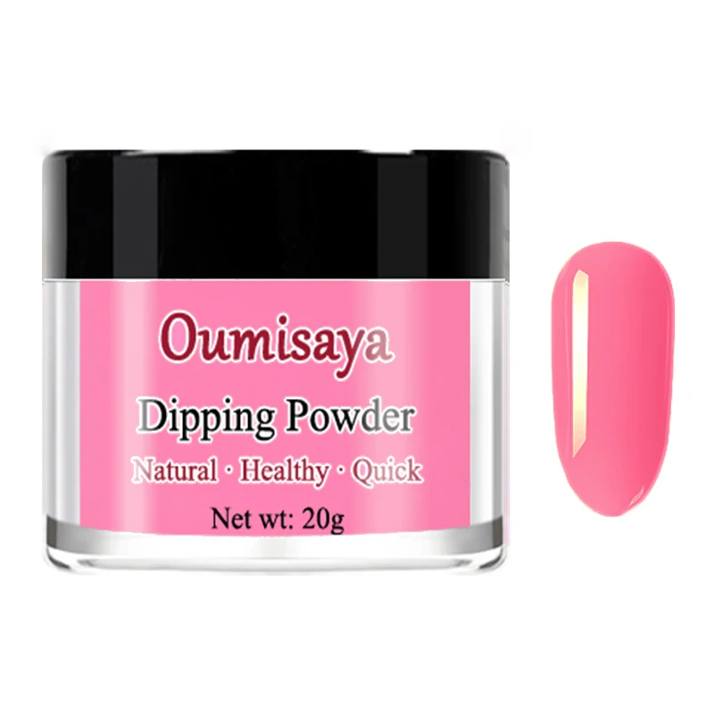 20 г/шт. Oumisaya Nail Dip порошок цвета, Dip системы первой необходимости, без запаха и здоровый(нет необходимости УФ/светодиодный светильник лампы лечения - Цвет: D006