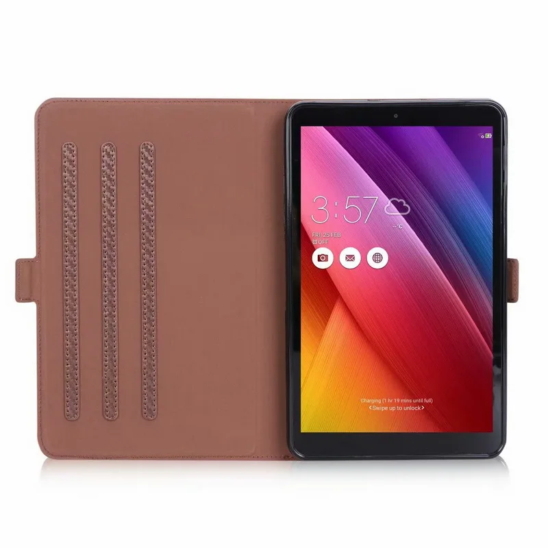 Чехол книжка из искусственной кожи для Samsung Galaxy Tab A 8 2018 0 дюйма|Чехлы планшетов и