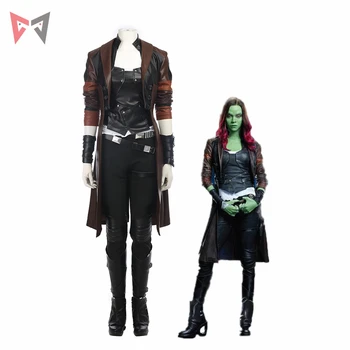 MMGG Guardians of The Galaxy 2 Cosplay Costume Women Gamora Cosplay Costume For Halloween Women Full Set Custom Made the touhou project yukari yakumo cosplay costume halloween luxury party dress custom made