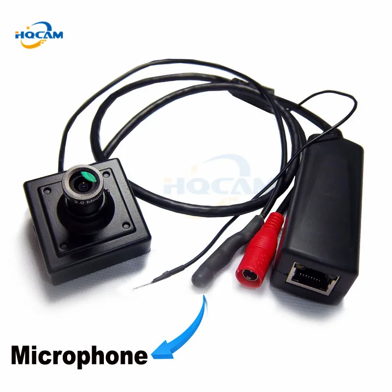 HQCAM 1080p POE мини IP камера Крытый Аудио Микрофон сетевая P2P ONVIF 2 0 безопасность низкая