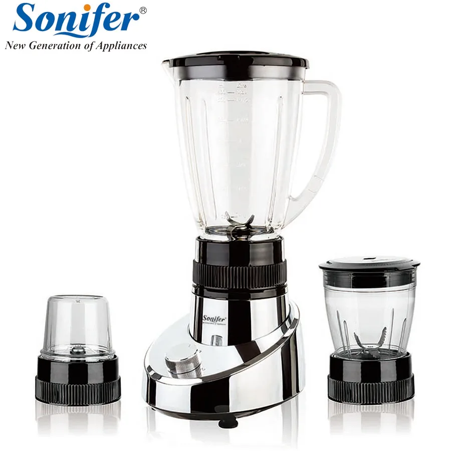 

Original 3 in 1 Multifunction electric food blender mixer kitchen standing blender vegetable Meat Grinder Sonifer