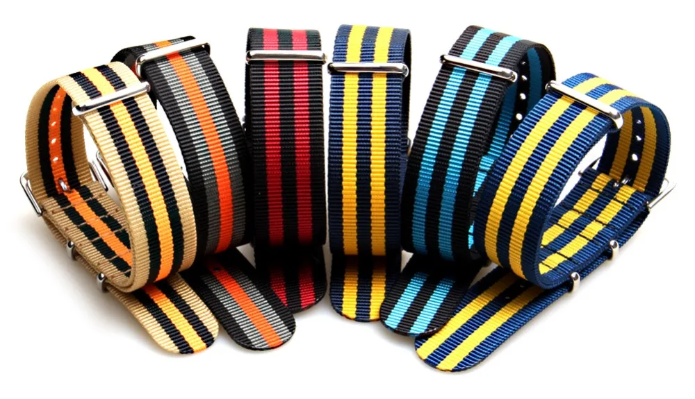 

Nato Zulu Nylon Watch Band Sport Strap Waterproof 20/22mm