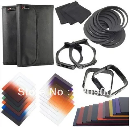 100 GUARANTEE Complete Square Filter Kit for Cokin P Series Filter Holder Lens Hood
