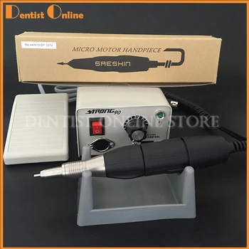 

SEASHIN Strong 90 Micromotor Hand Polishing Polisher Dental Lab equipment 0-35000 rpm with 102 Handpiece for Jewelry