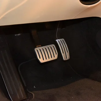 

2pcs/set Non-Slip Accelerator Brake Foot Pedal Pads for Tesla Model S Model X Car Styling Decoration Accessory Plate