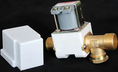 

Normally Closed Electric Solenoid Valve For Water Air N/C 12V DC 1/2" BSP